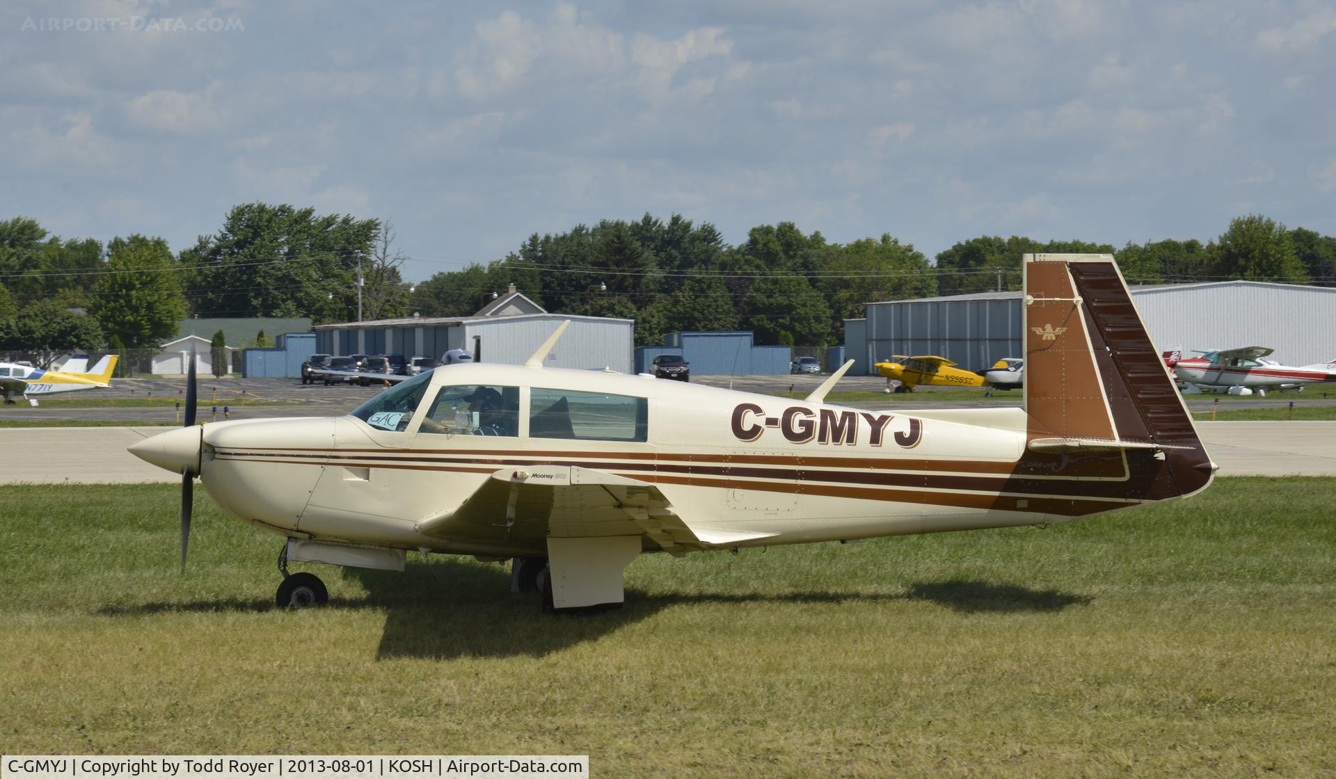 C-GMYJ, 1978 Mooney M20J 201 C/N 24-0733, Airventure 2013