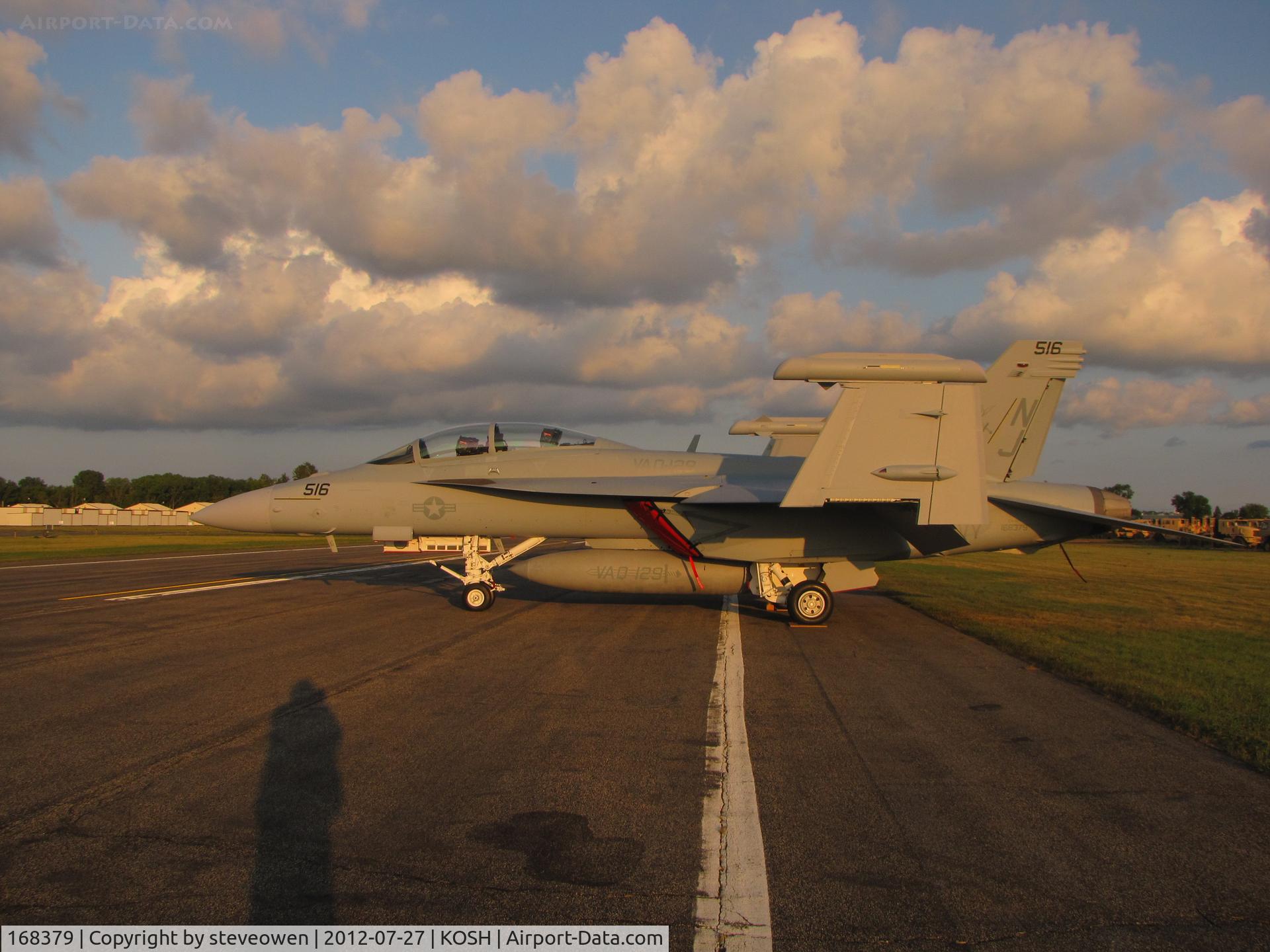 168379, Boeing EA-18G Growler C/N G-65, Parked at Oshkosh