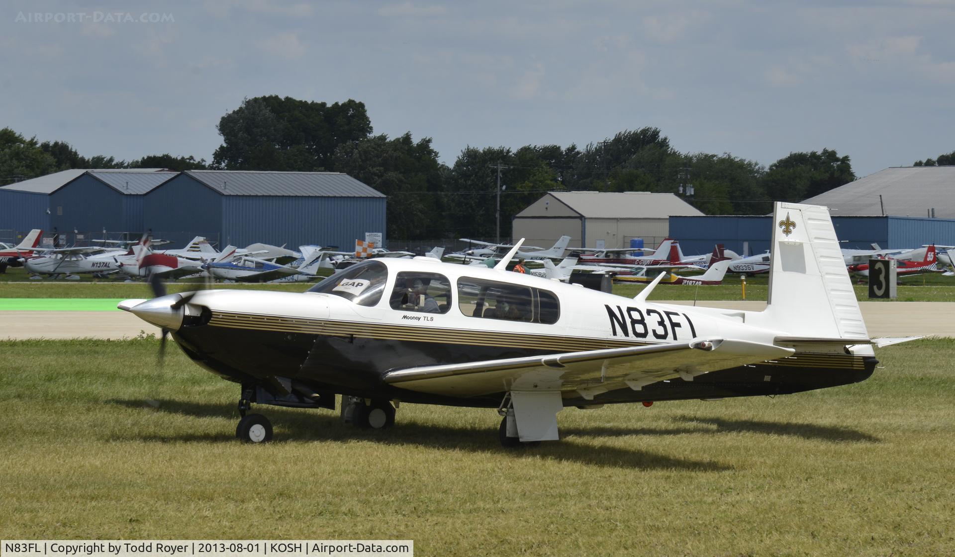 N83FL, 1994 Mooney M20M Bravo C/N 27-0186, Airventure 2013