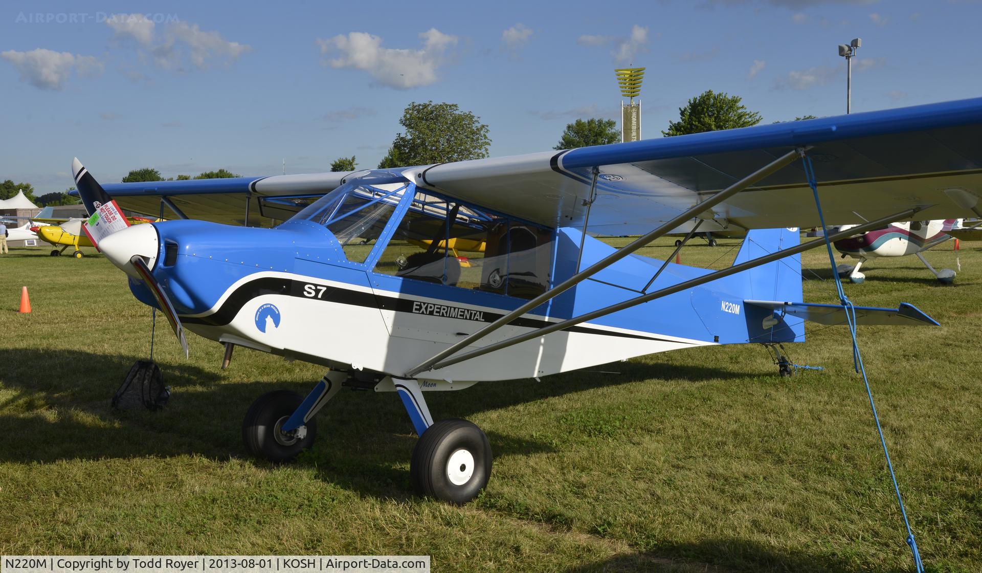 N220M, Rans S-7 Courier C/N 0200281, Airventure 2013