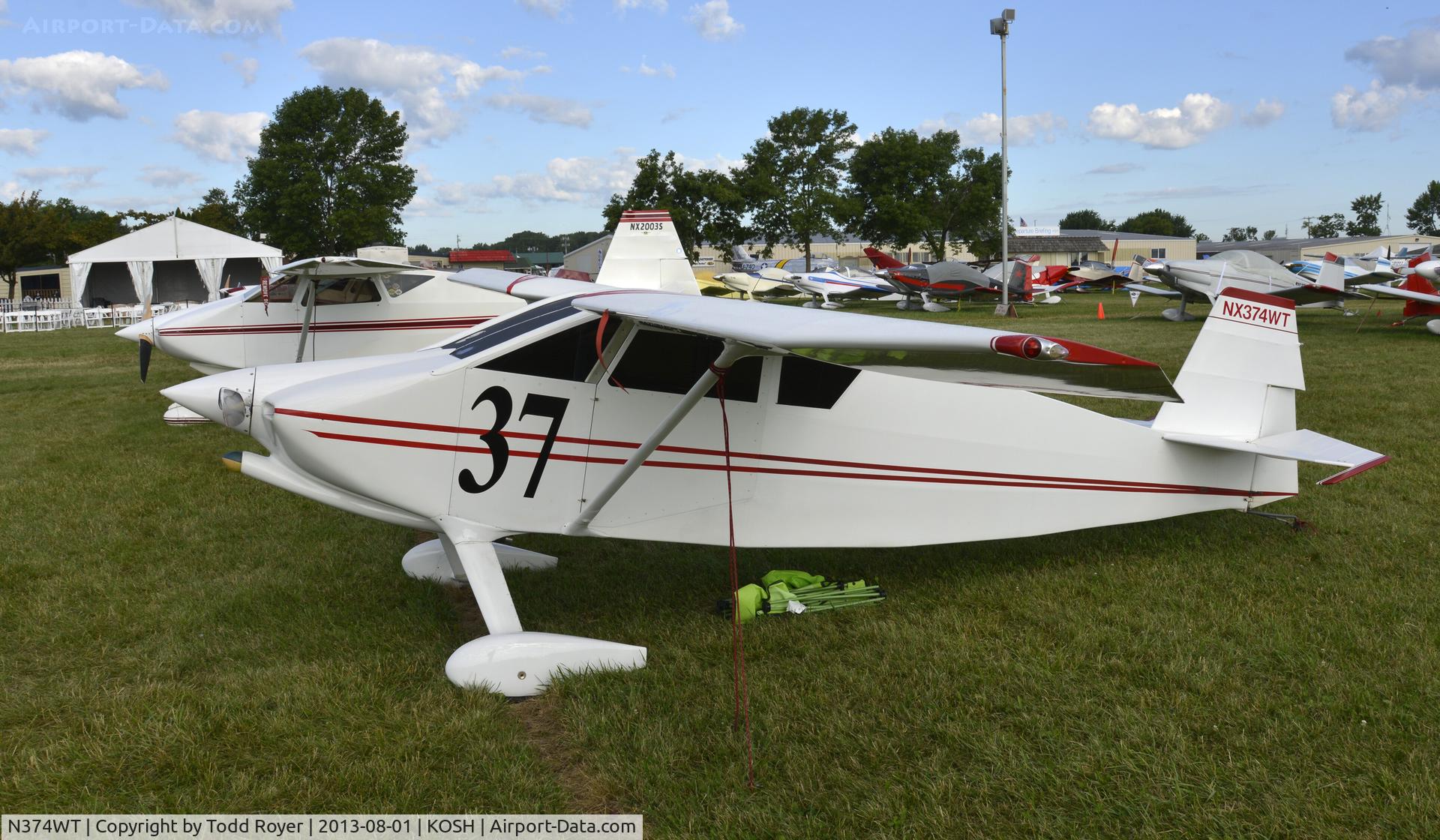 N374WT, 2003 Wittman W-10 Tailwind C/N 168, Airventure 2013