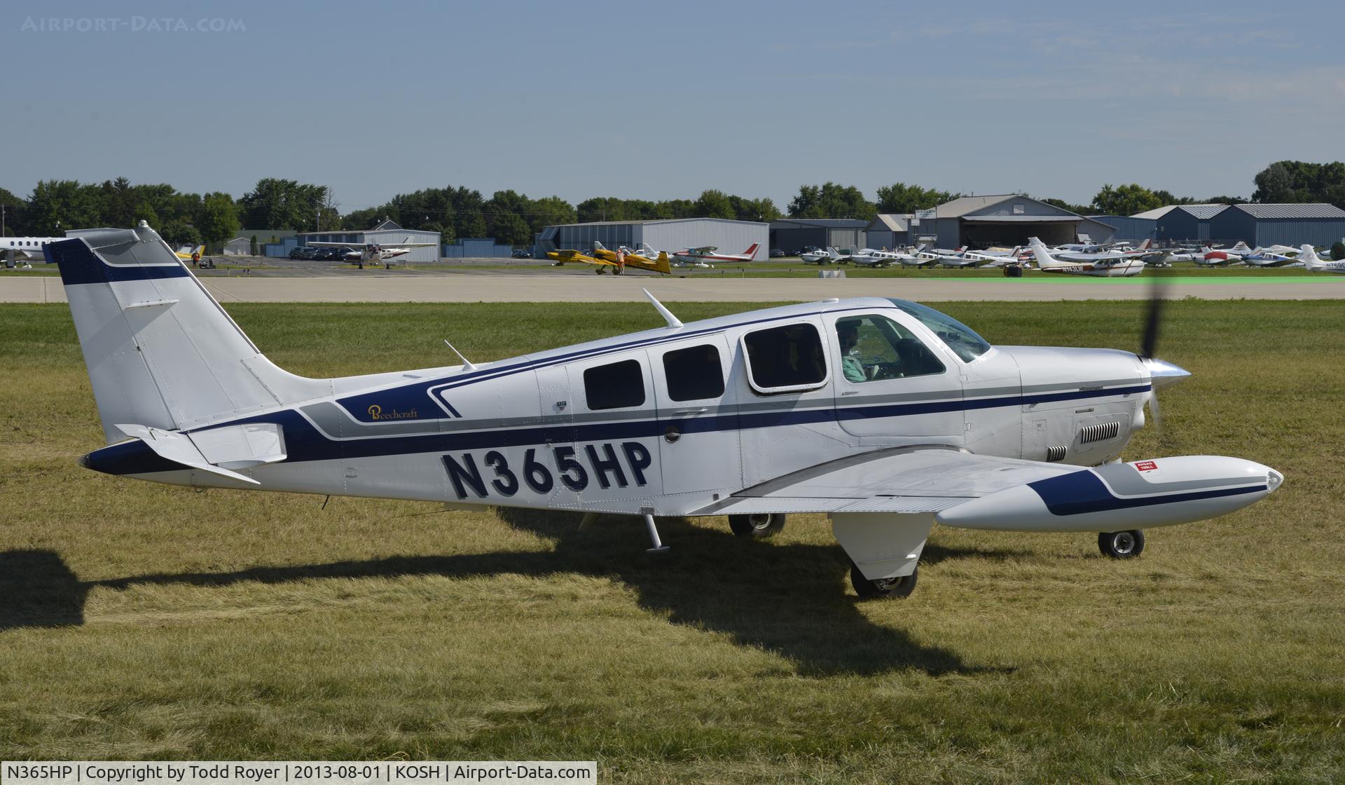 N365HP, 1980 Beech A36 Bonanza 36 C/N E-1756, Airventure 2013