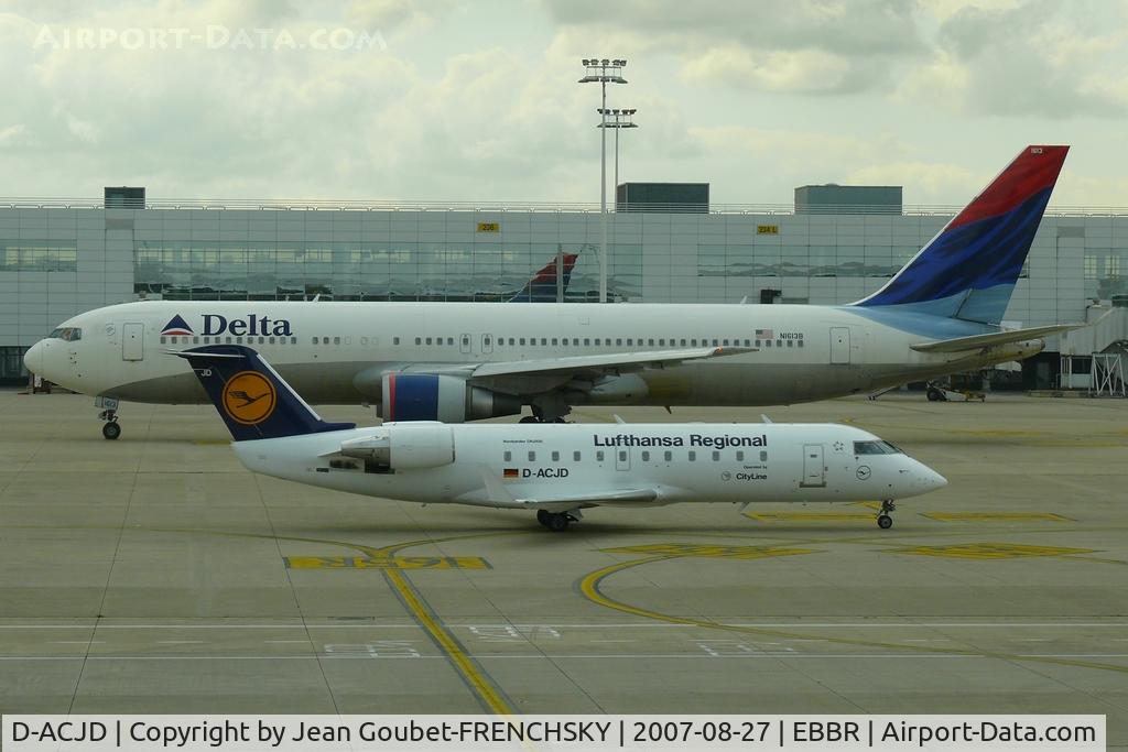 D-ACJD, 1996 Canadair CRJ-100LR (CL-600-2B19) C/N 7135, Lufthansa Regional to Munich