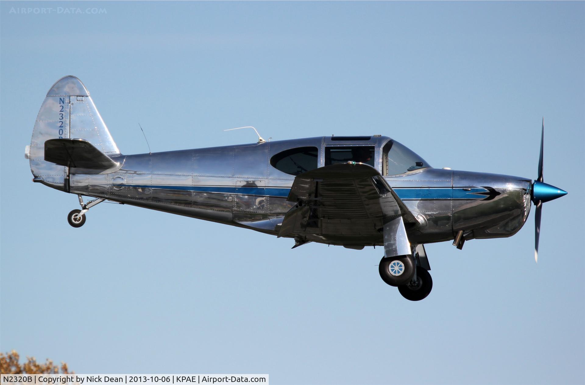 N2320B, 1948 Temco GC-1B Swift C/N 3620, KPAE/PAE