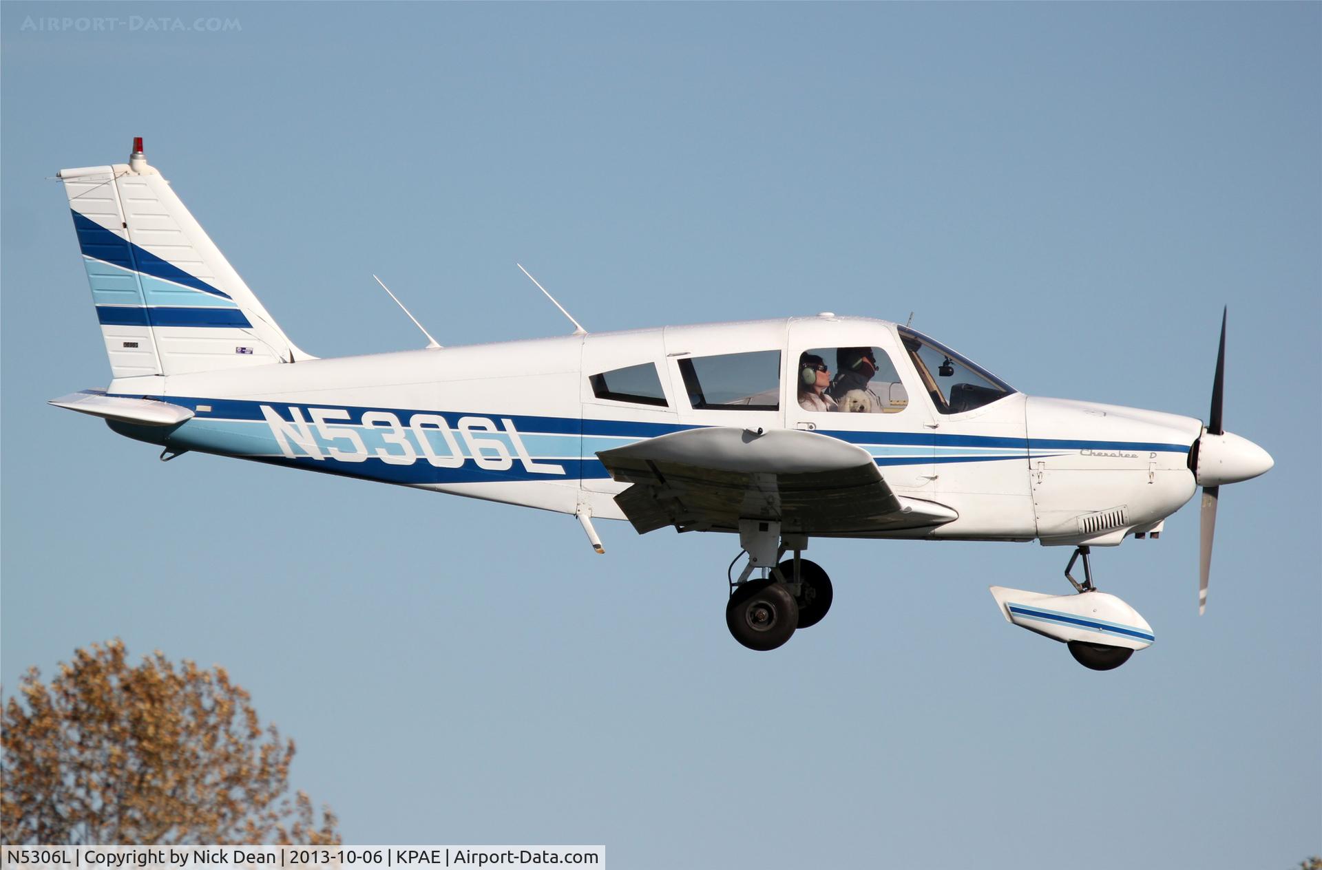N5306L, 1968 Piper PA-28-180 C/N 28-4608, KPAE/PAE