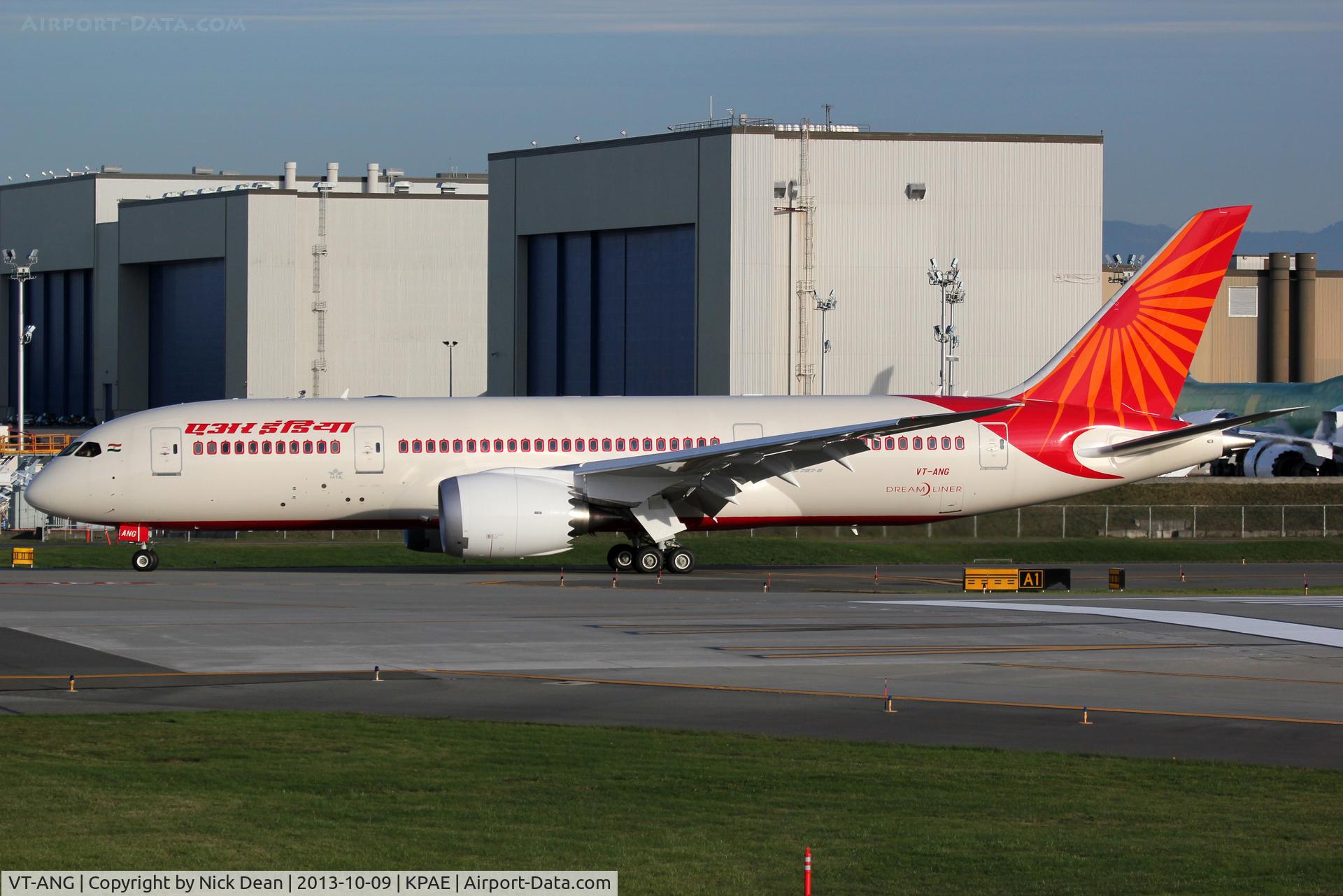 VT-ANG, 2011 Boeing 787-8 Dreamliner C/N 36275, KPAE/PAE