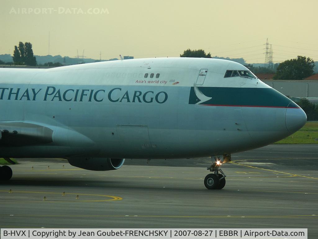 B-HVX, 1990 Boeing 747-267F/SCD C/N 24568, Cathay Cargo
