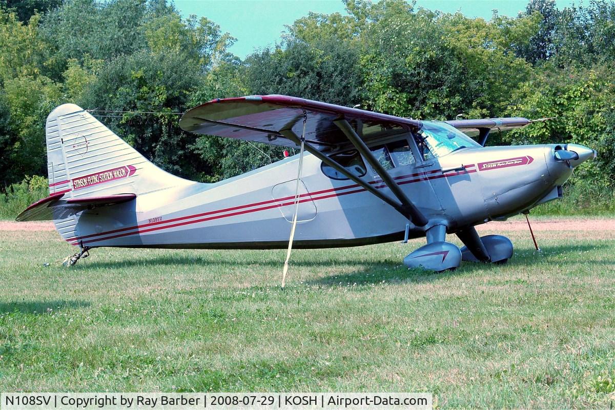 N108SV, 1948 Stinson 108-3 Voyager C/N 108-4165, Stinson 108-3 Voyager [108-4165] Oshkosh-Wittman Regional~N 29/07/2008