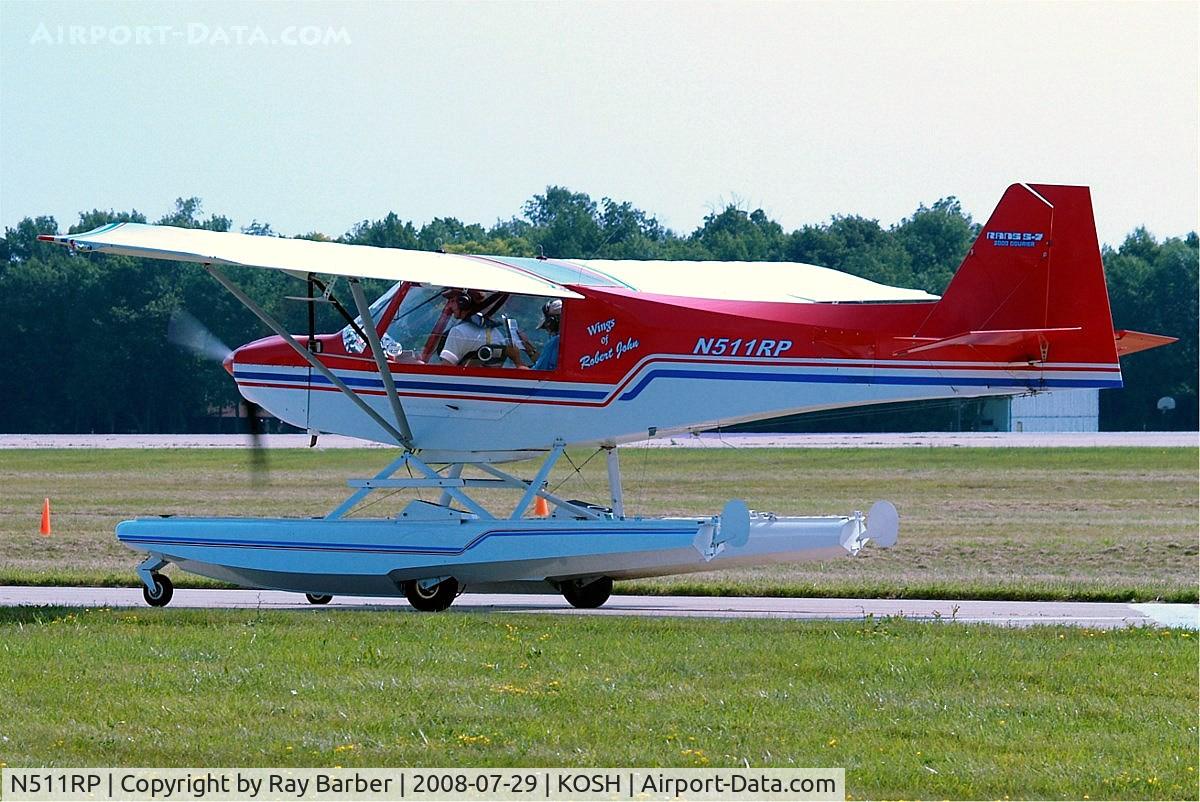 N511RP, 2002 Rans S-7 Courier C/N 1101313, RansS.7 Courier [1101313] Oshkosh-Wittman Regional~N 29/07/2008