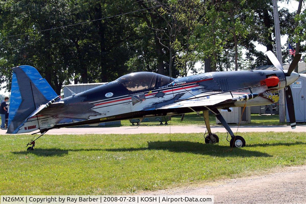 N26MX, 1990 Sukhoi SU-26MX C/N 51-02, Sukhoi Su-26MX [51-02] Oshkosh-Wittman Regional~N 28/07/2008