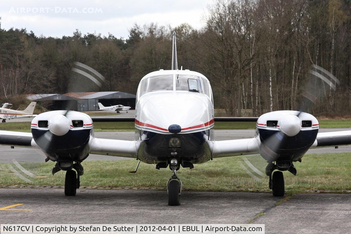 N617CV, 1976 Piper PA-23-250 Aztec F C/N 27-7754027, Engine run up.