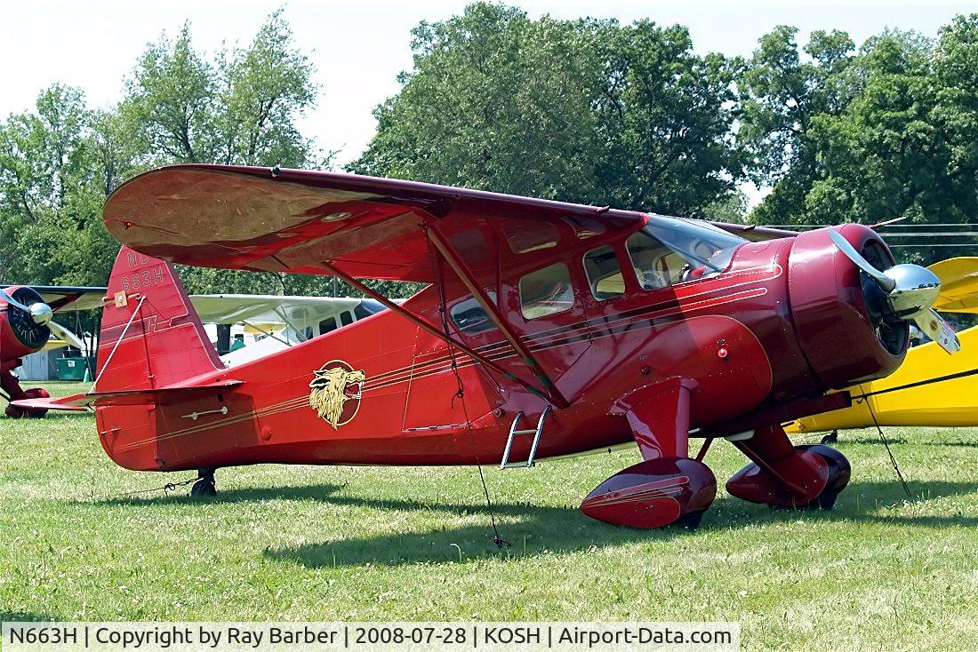 N663H, Howard Aircraft DGA-15P C/N 1766, Howard DGA-15P [1766] (Jim Slattery Aircraft) Oshkosh-Wittman Regional Airport~N 28/07/2008