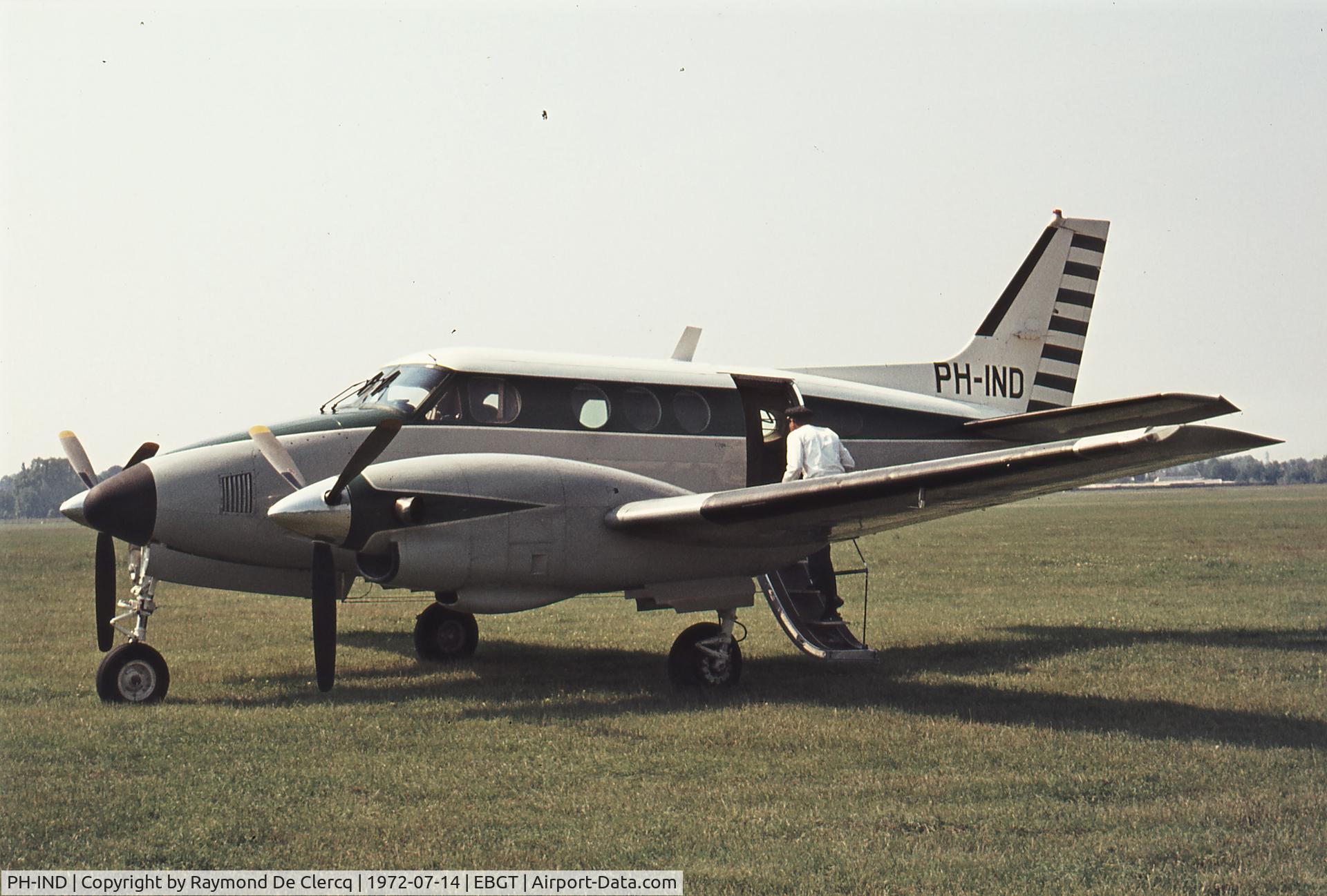 PH-IND, 1967 Beech 65-A90 King Air C/N LJ-285, Gent 1972