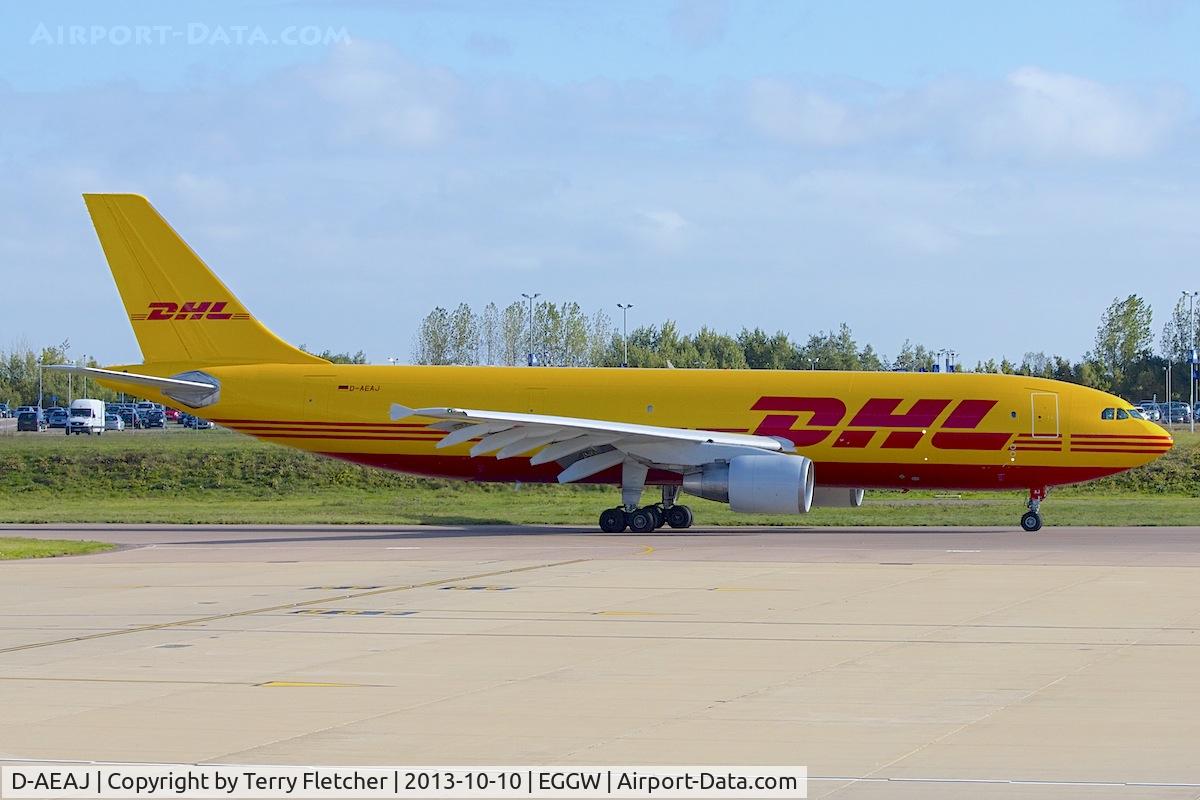 D-AEAJ, 1992 Airbus A300B4-622R(F) C/N 641, 1992 Airbus A300B4-622R(F), c/n: 641 of DHL at Luton