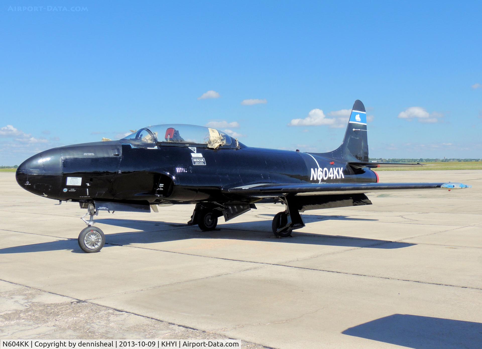 N604KK, Canadair CT-133 Silver Star 3 C/N T33-604 (133604), CANADAIR T-33