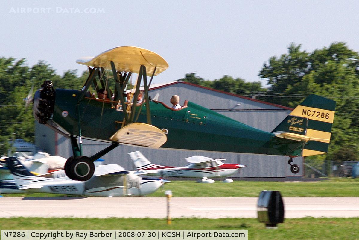 N7286, 1941 New Standard D-25A C/N 167W, New Standard D-25A [167W] Oshkosh-Wittman Regional~N 30/07/2008