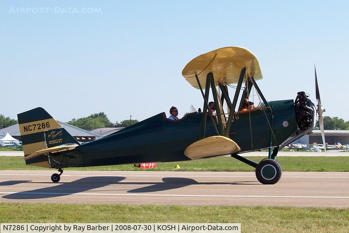 N7286, 1941 New Standard D-25A C/N 167W, New Standard D-25A [167W] Oshkosh-Wittman Regional~N 30/07/2008
