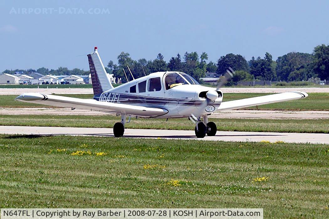 N647FL, 1971 Piper PA-28-140 C/N 28-7125555, Piper PA-28-140 Cherokee [28-7125555] Oshkosh-Wittman Regional Airport~N 28/07/2008