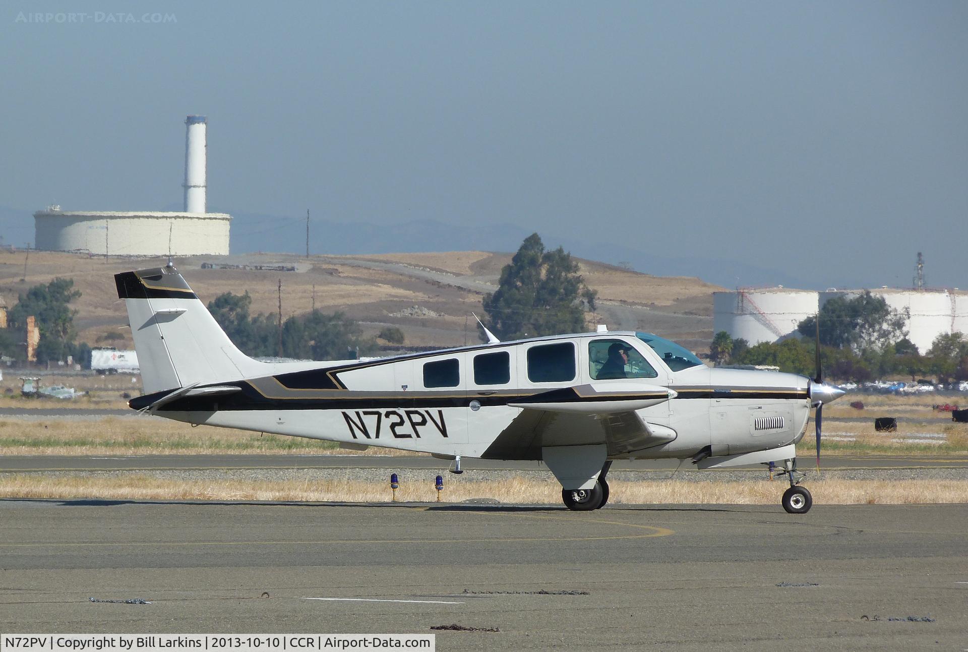 N72PV, 1988 Beech A36 Bonanza 36 C/N E-2452, Visitor again.