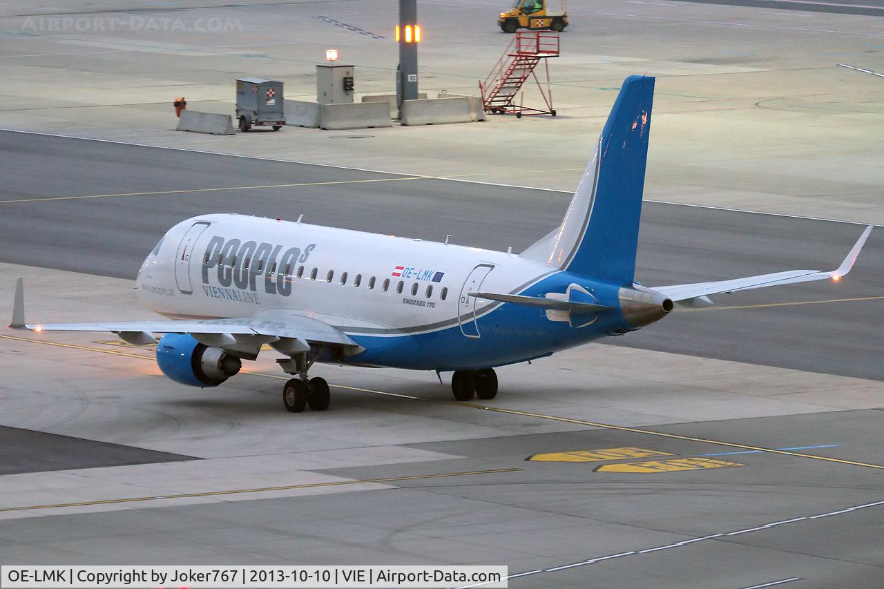 OE-LMK, 2006 Embraer 170LR (ERJ-170-100LR) C/N 17000150, People's Viennaline