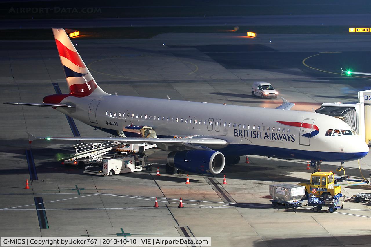 G-MIDS, 2001 Airbus A320-232 C/N 1424, British Airways