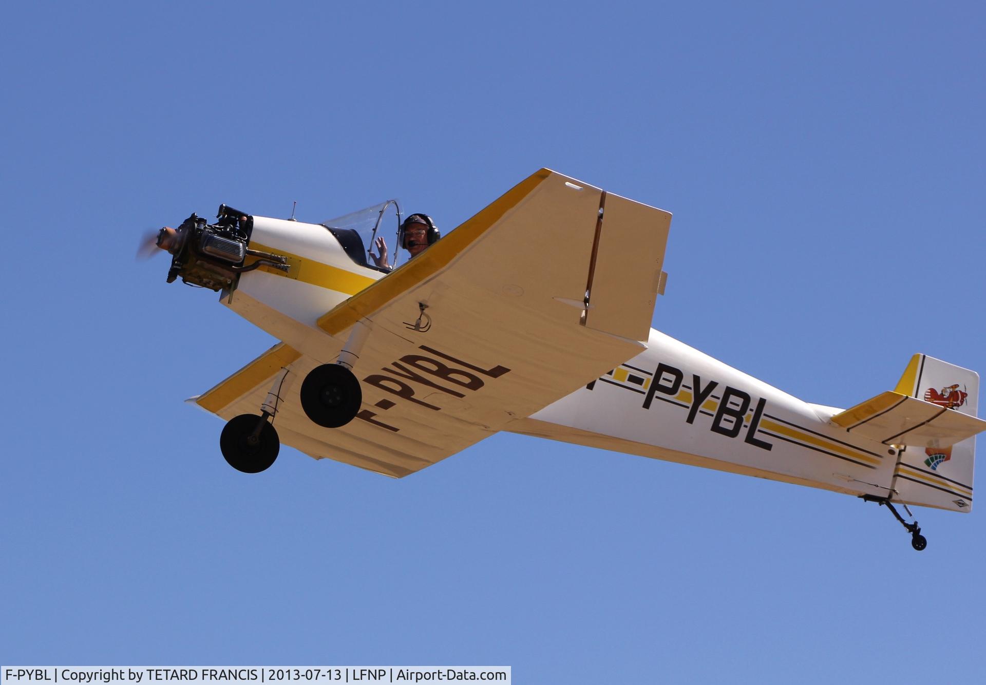 F-PYBL, 1979 Jodel D-92 Bebe C/N 638, Stopped in 2006 renewed and fly again since june 2013.