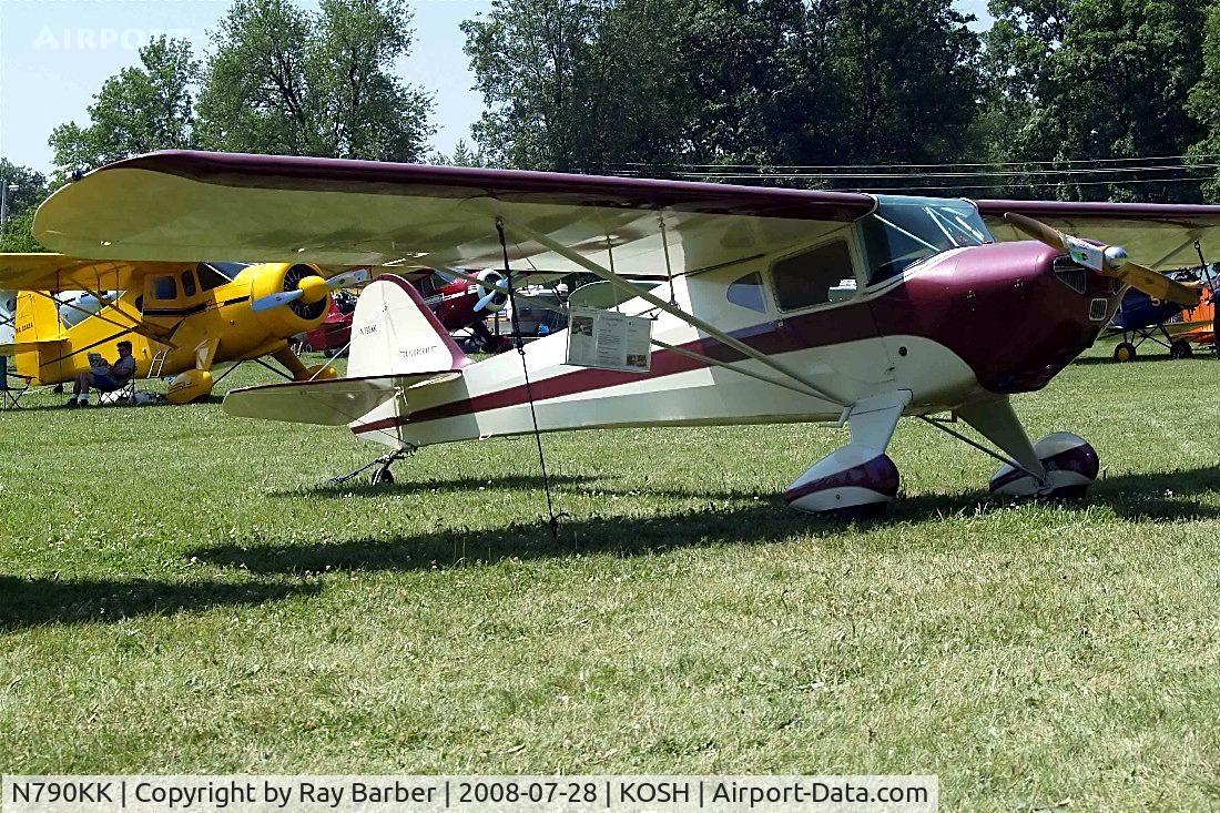 N790KK, 1941 Taylorcraft BC-12-65 C/N 3014, Taylorcraft BC-65 [3014] Oshkosh-Wittman Regional Airport~N 28/07/2008