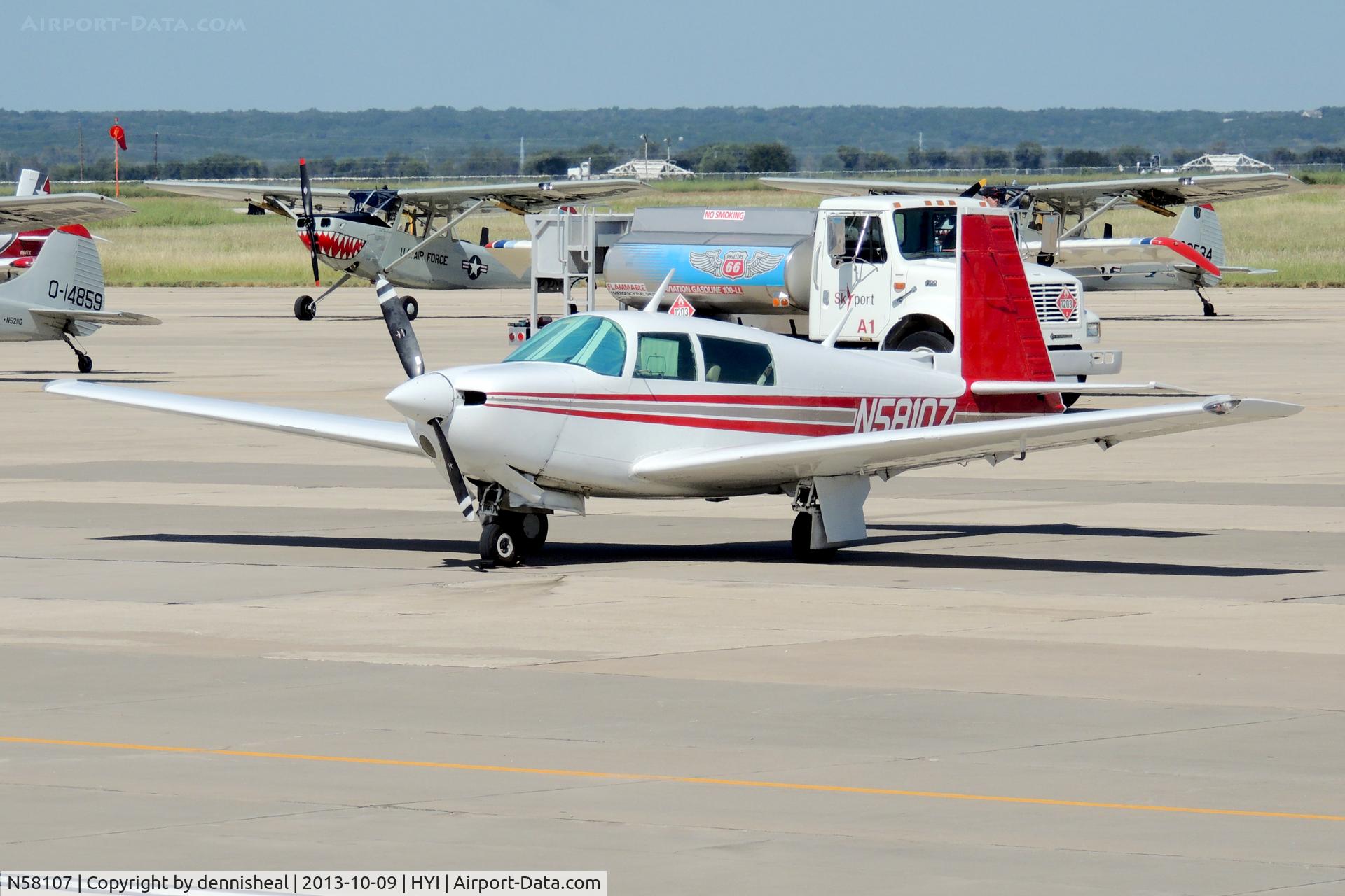 N58107, Mooney M20J 201 C/N 24-1627, MOONEY M20J