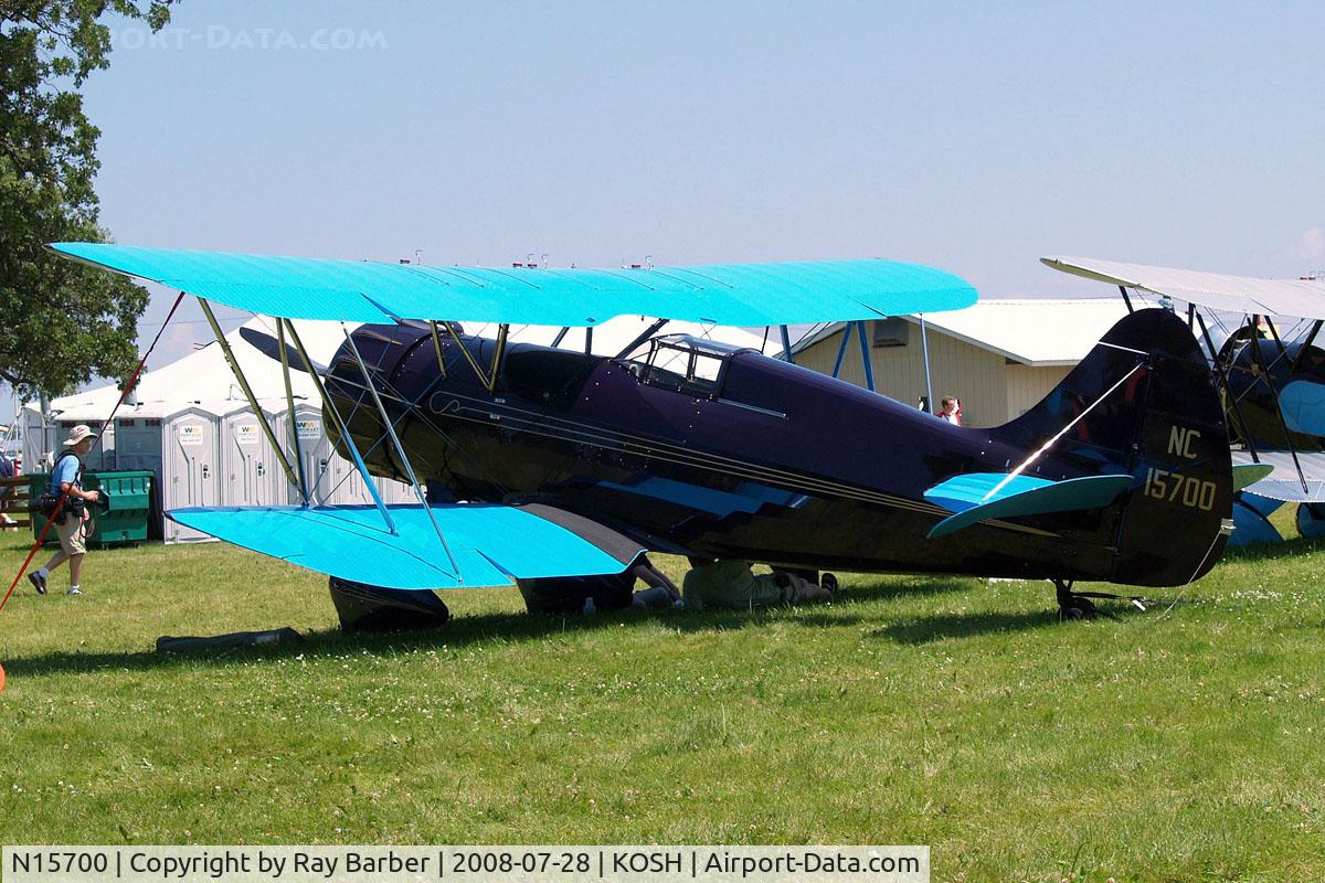 N15700, 1972 Waco YPF C/N 4375, Waco YPF [4375] Oshkosh-Wittman Regional~N 28/07/2008