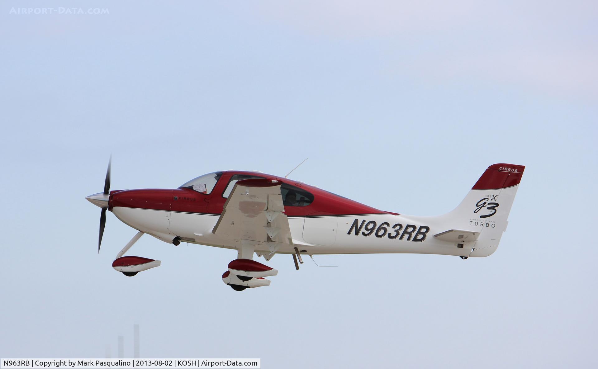 N963RB, 2008 Cirrus SR22 C/N 2928, Cirrus SR22