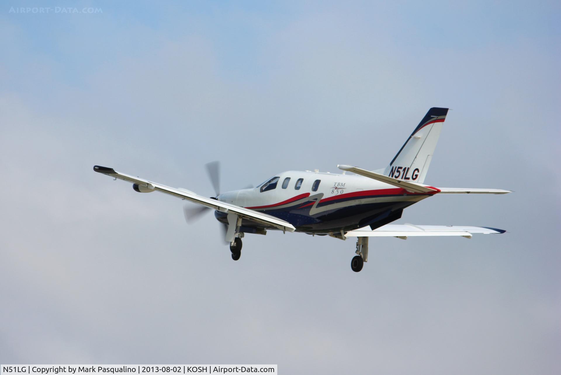 N51LG, 2007 Socata TBM-700 C/N 423, Socata TBM 850