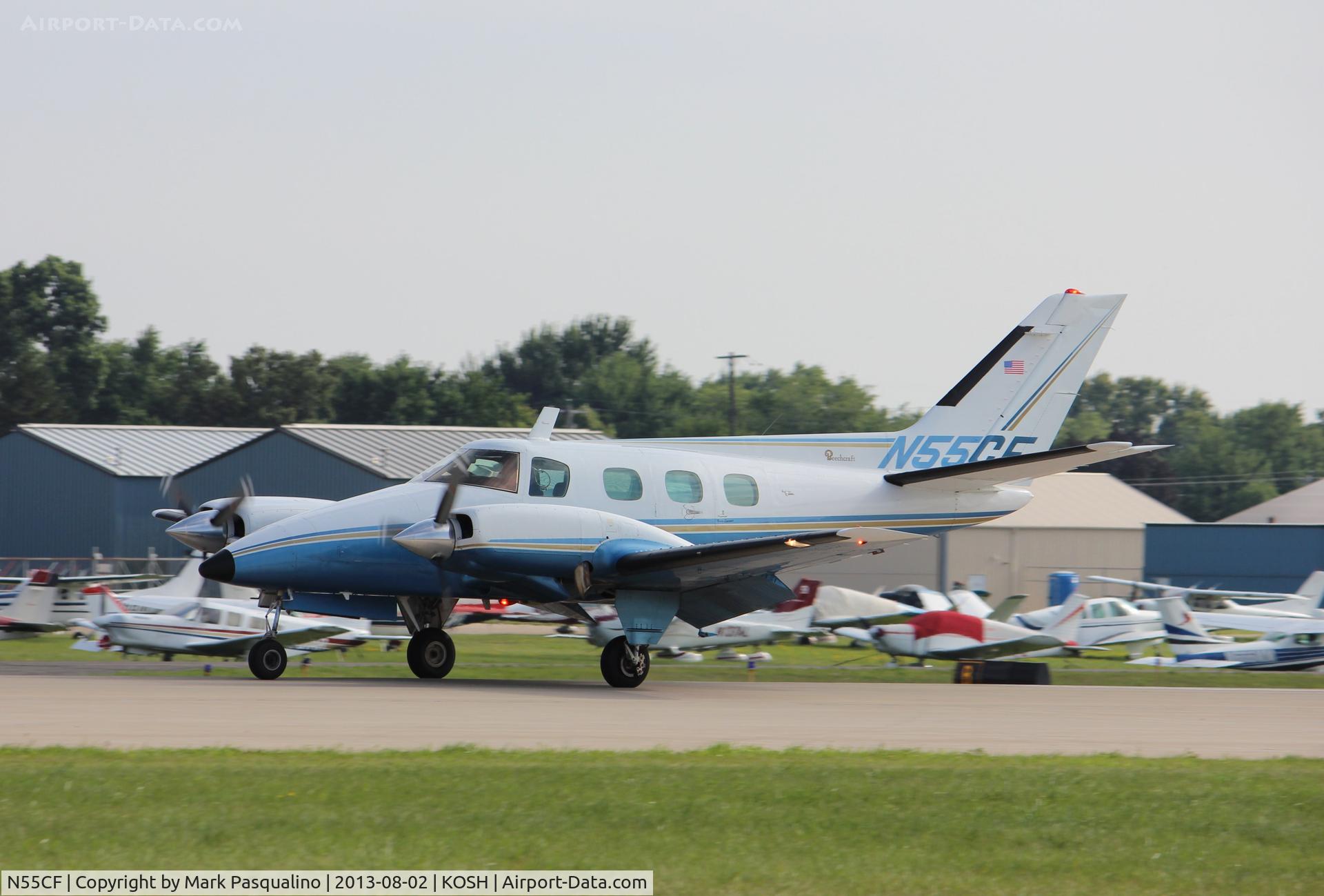N55CF, 1969 Beech 60 C/N P-98, Beech 60