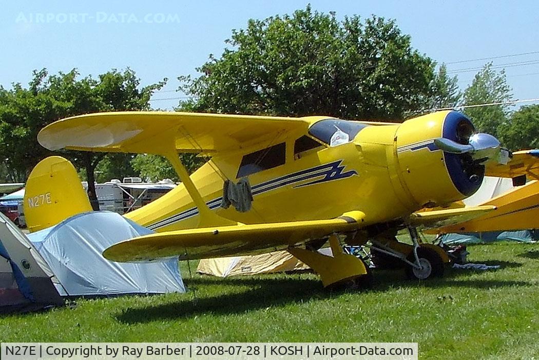 N27E, 1944 Beech D17S Staggerwing C/N 6883, Beech GB-2 Traveller [6883] Oshkosh-Wittman Regional~N 28/07/2008