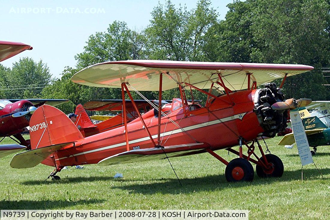 N9739, 1929 Brunner-Winkle Bird BK C/N 1002, Brunner Winkle Bird BK [1002] Oshkosh-Wittman Regional~N 28/07/2008