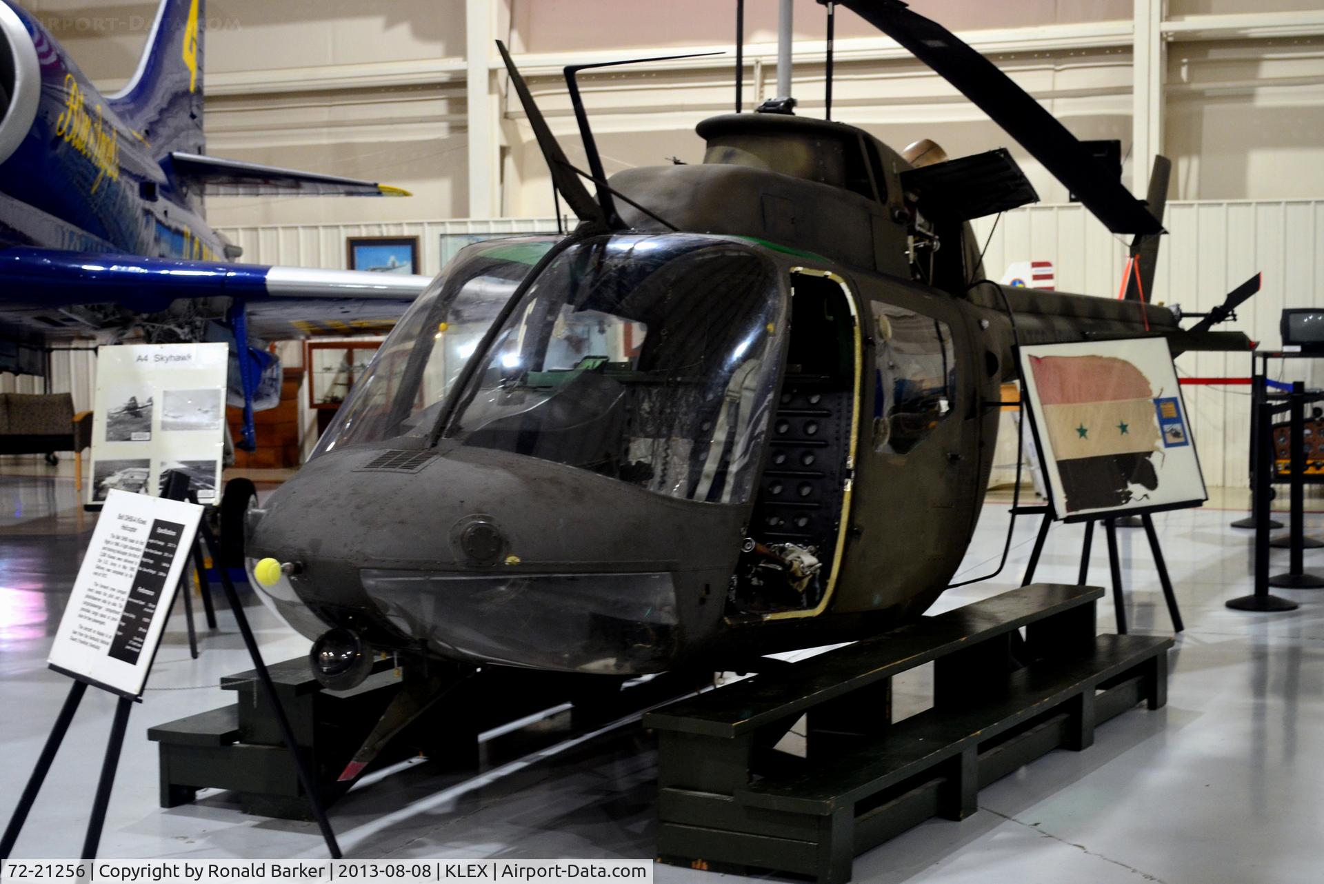 72-21256, 1972 Bell OH-58A Kiowa C/N 41922, Aviation Museum of KY