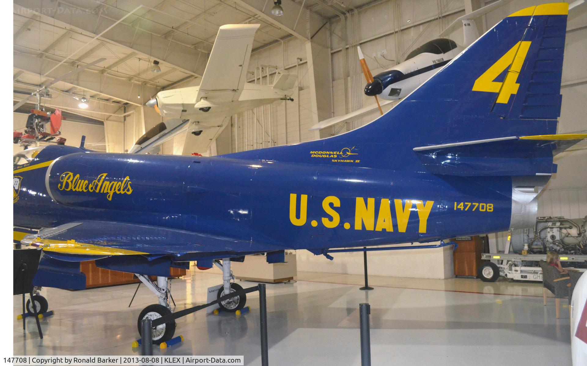 147708, Douglas A-4L Skyhawk C/N 12472, Aviation Museum of KY