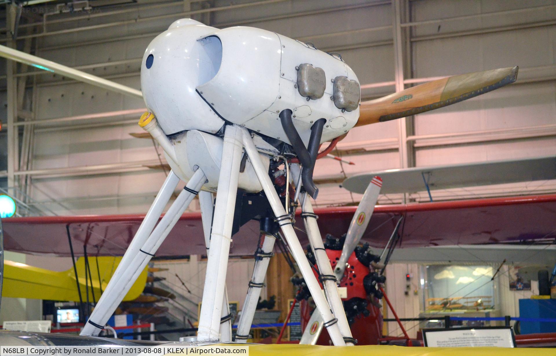 N68LB, Volmer VJ-22 Sportsman C/N 1, Engine - Aviation Museum of KY