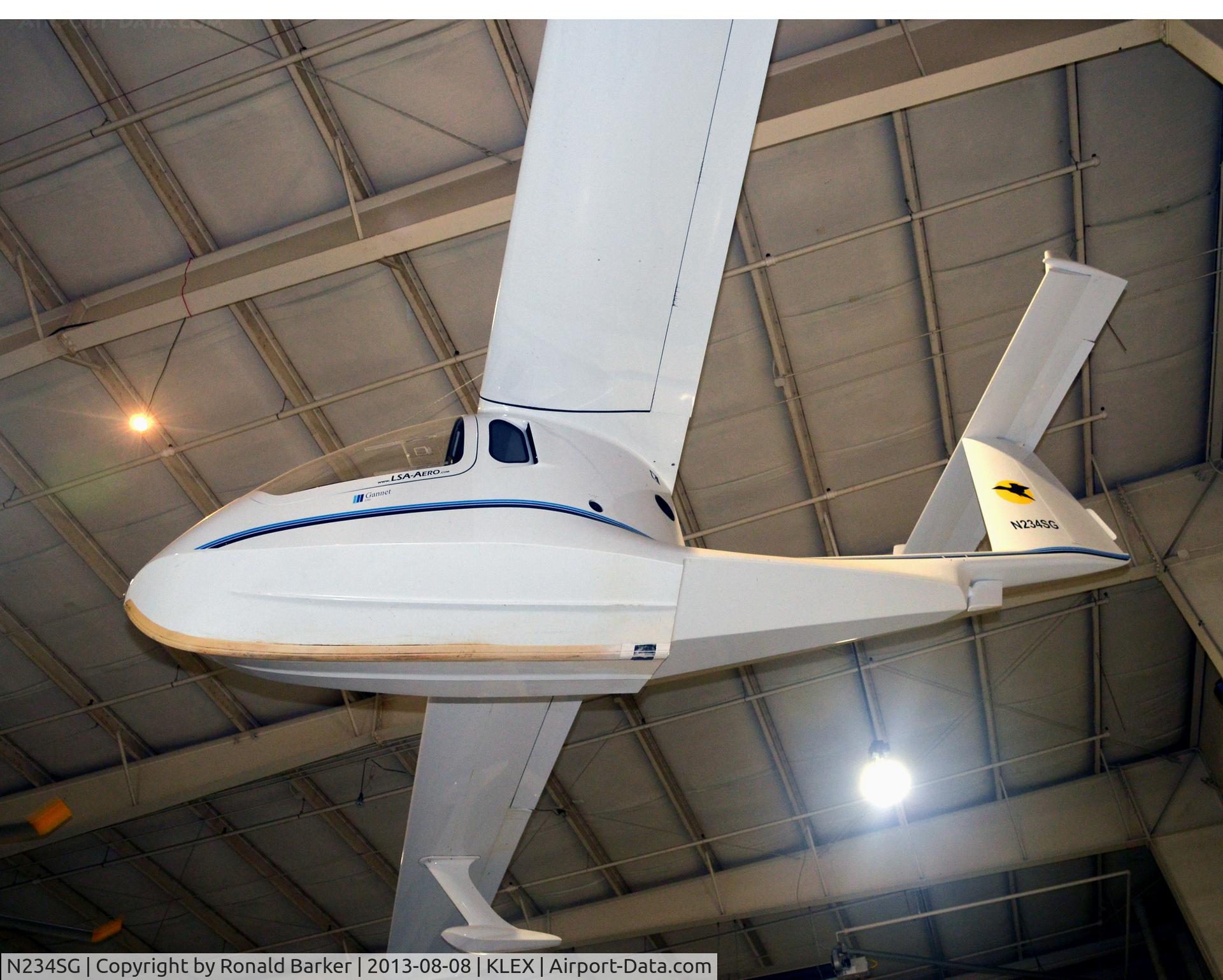 N234SG, 2005 Colyaer Gannet S100 C/N 505001, Aviation Museum of KY