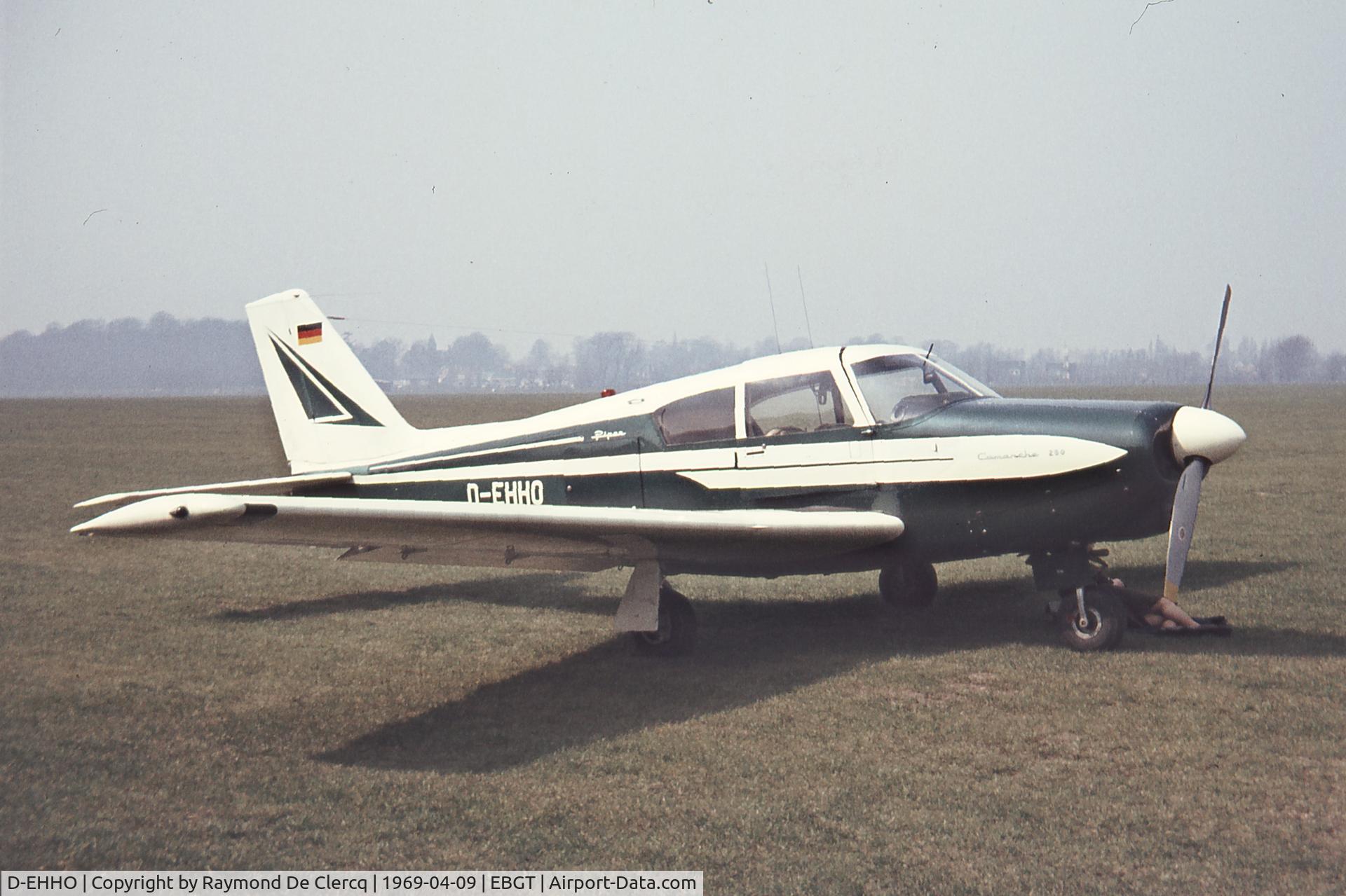 D-EHHO, 1962 Piper PA-24-250 Comanche C/N 24-3211, Gent 9-4-69