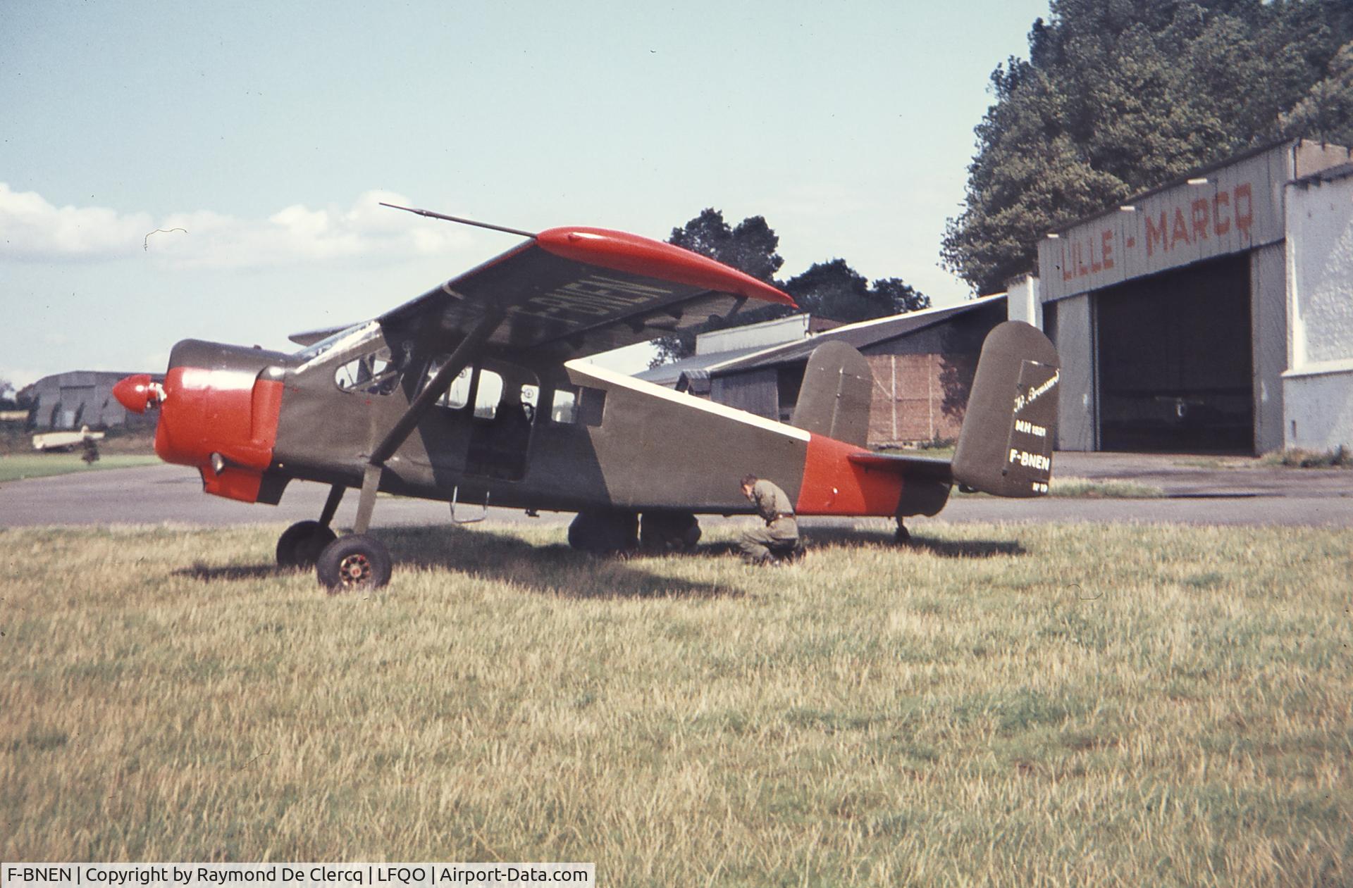 F-BNEN, Max Holste MH-1521 Broussard C/N 19, Lille-Marcq 1968