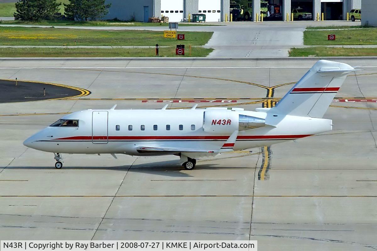 N43R, 1997 Canadair Challenger 604 (CL-600-2B16) C/N 5334, Canadair CL.604 Challenger [5334] Milwaukee-General Mitchell International~G 27/07/2008