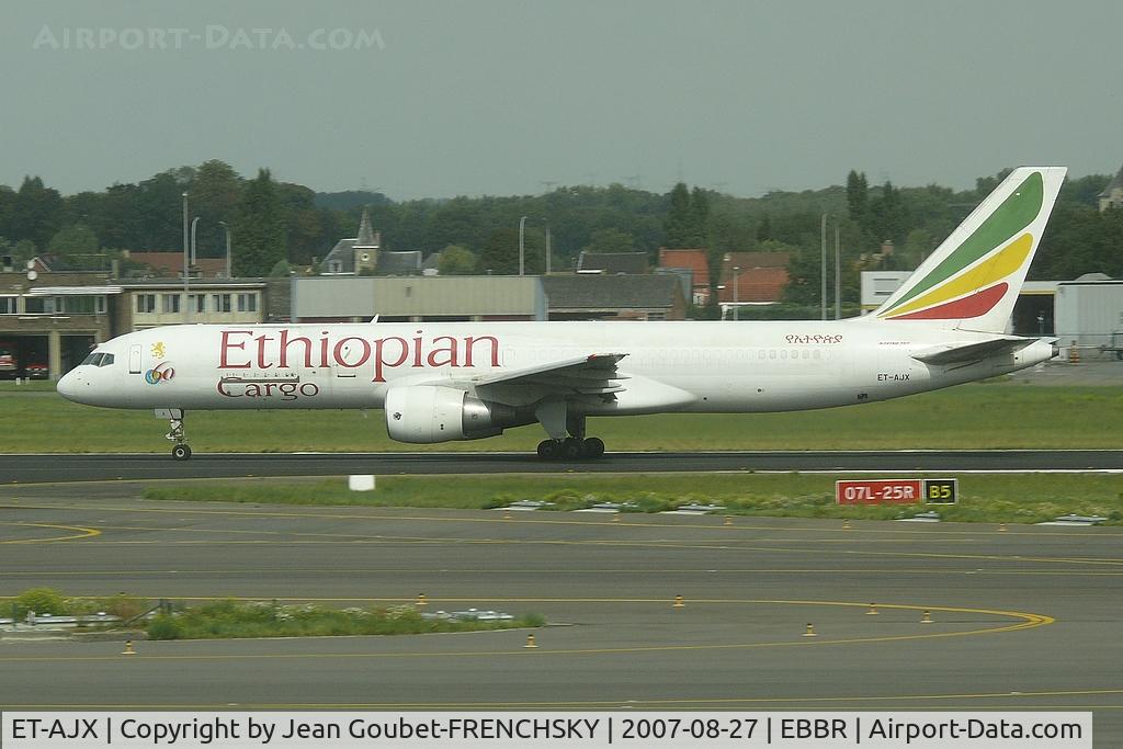 ET-AJX, 1991 Boeing 757-260/PCF C/N 25014/348, ETHIOPIAN CARGO