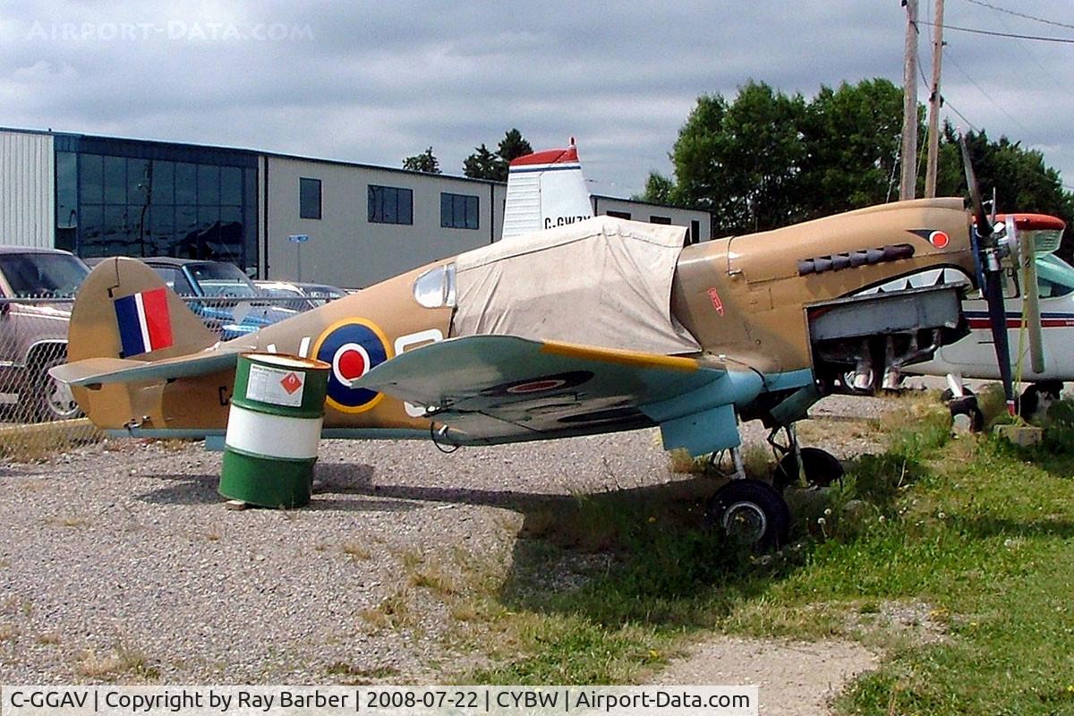 C-GGAV, 1987 Loehle P-40 Kittyhawk Scale Replica C/N WTF3, Loehle P-40K Kittyhawk 2/3 scale [WTF-3] Calgary-Springbank~C 22/07/2008