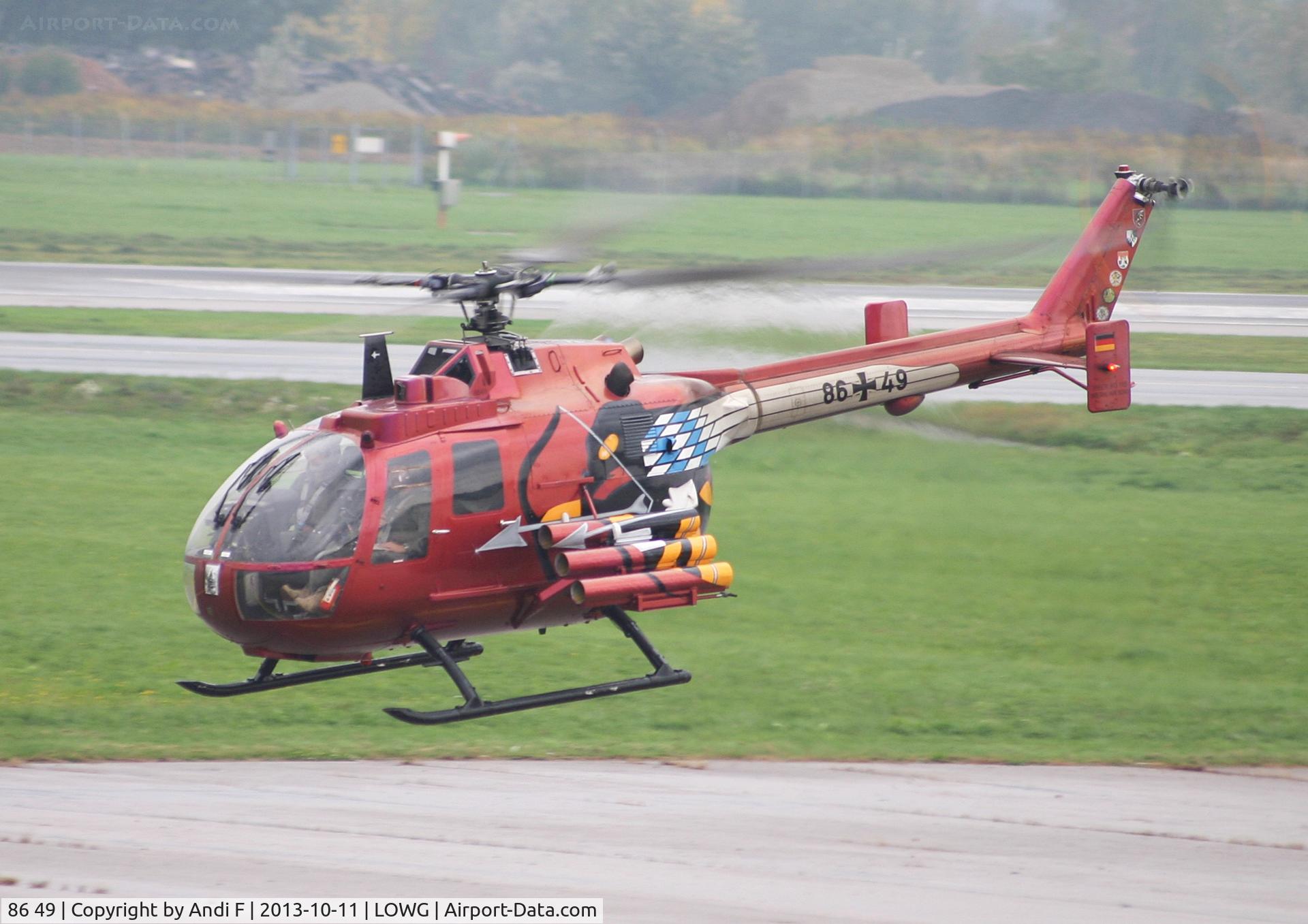 86 49, MBB Bo.105P C/N 6049, Germany - Army MBB Bo-105 PAH 