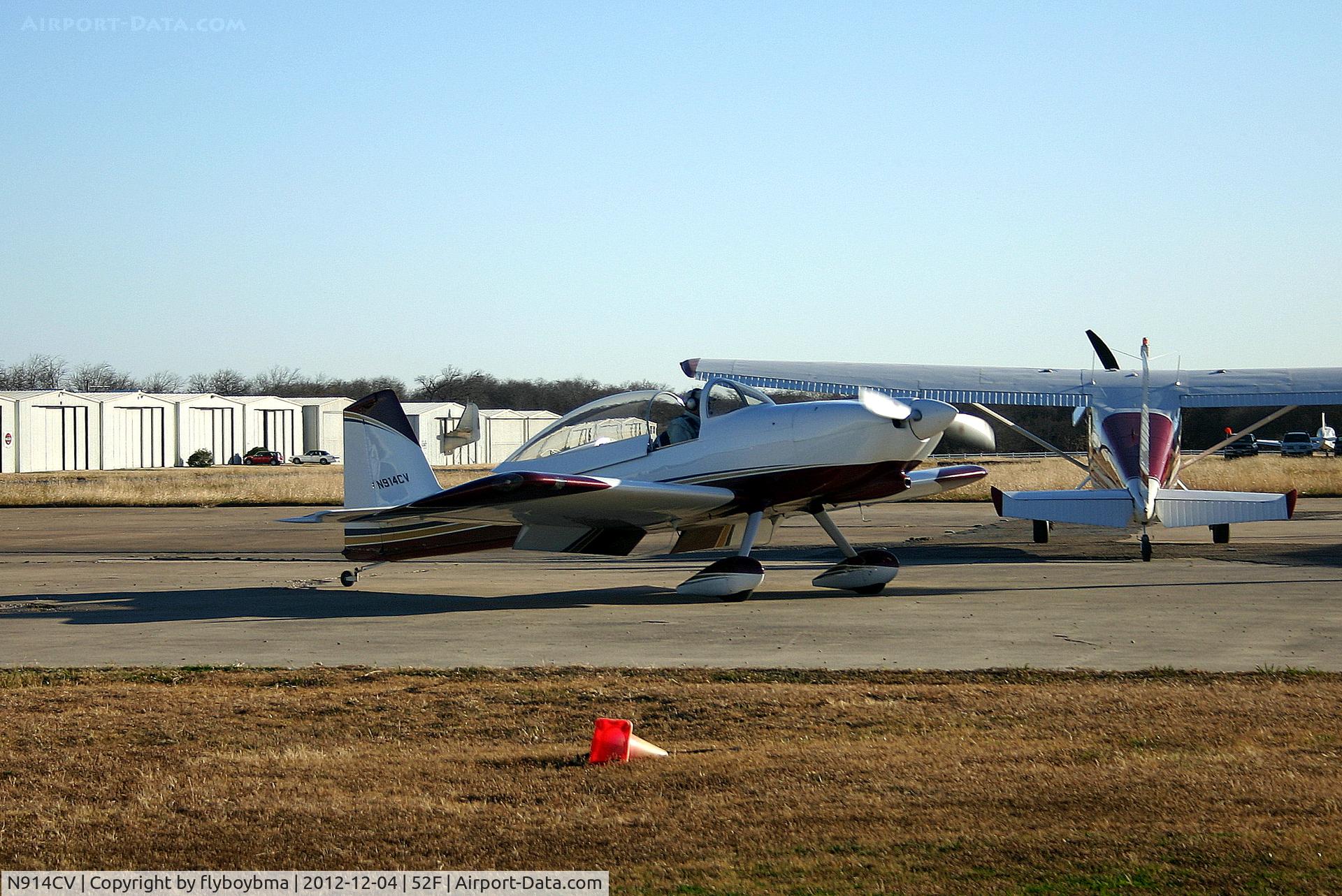 N914CV, 2005 Vans RV-8 C/N 82039, Taxiing back to the hangar.
