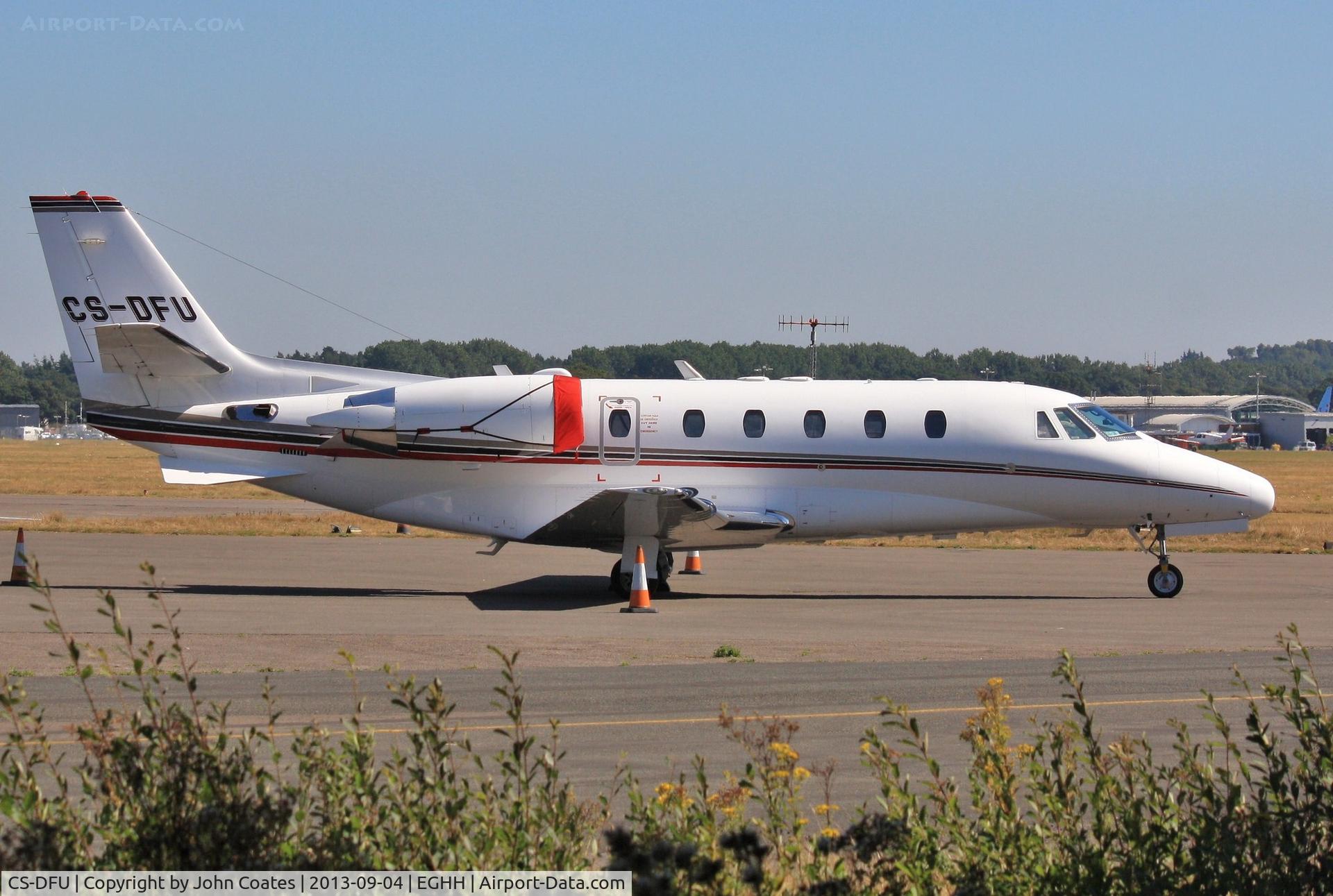 CS-DFU, 2004 Cessna 560XL Citation XLS C/N 560-5520, Visiting CSE