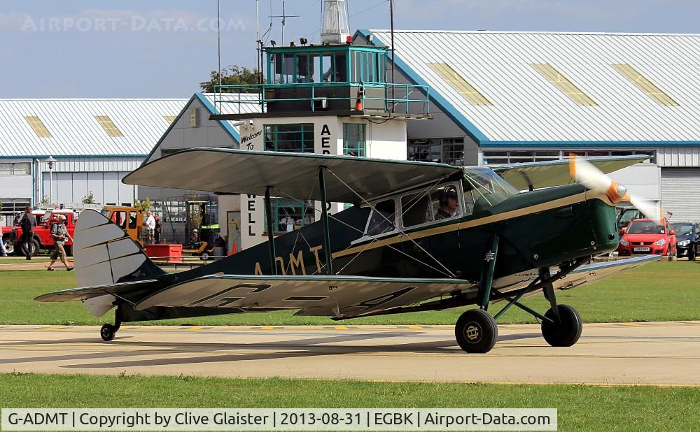 G-ADMT, 1936 De Havilland DH.87B Hornet Moth C/N 8093, Originally owned to, The de Havilland Aircraft Co Ltd in May 1936 and currently in private hands since November 2008