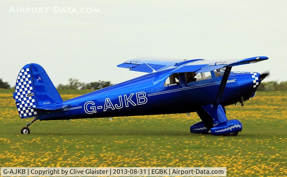 G-AJKB, 1946 Luscombe 8E Silvaire C/N 3058, Ex: NC71631 > N71631 > G-AJKB
Originally and owned in private hands since December 2009