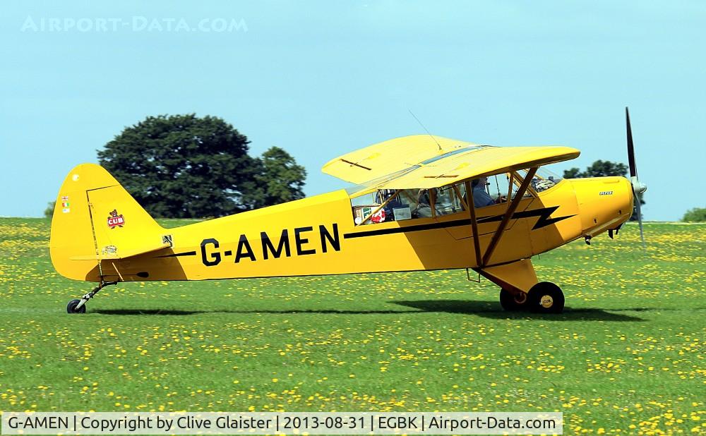 G-AMEN, 1952 Piper L-18C Super Cub C/N 18-1998, Ex: 52-2398 > MM52-2398 > I-EIAM > Italian Army EI-71 > G-BJTR > G-AMEN
Originally owned in private hands in December 1981 as G-BJTR and currently with and a trustee of, The G-AMEN Flying Group since April 2007