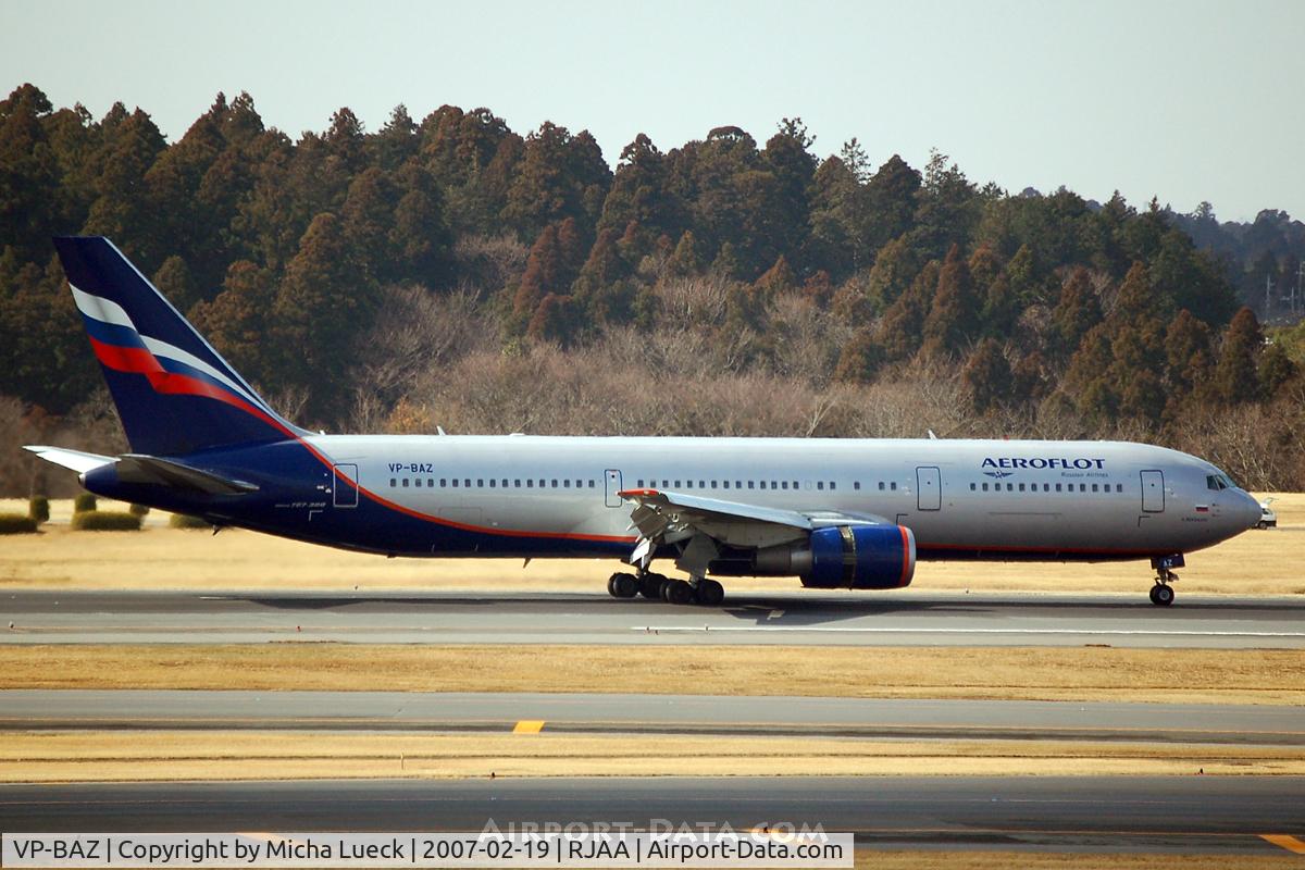 VP-BAZ, 1999 Boeing 767-36N/ER C/N 30111, At Narita